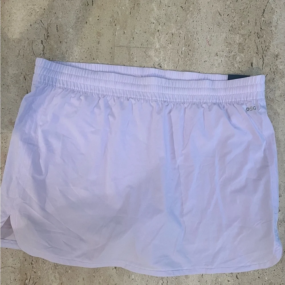 DSG Mid Rise Skort Womens XXL Blooming Lilac Built In Short with Pockets Skirt